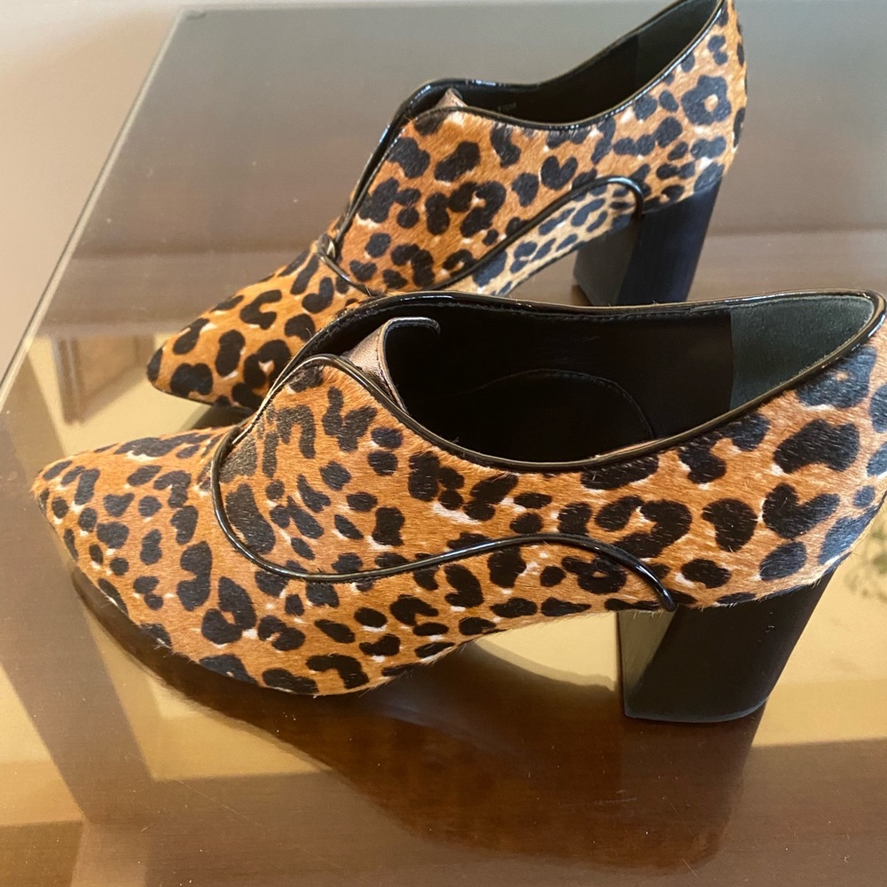 Johnston Murphy animal print shoes